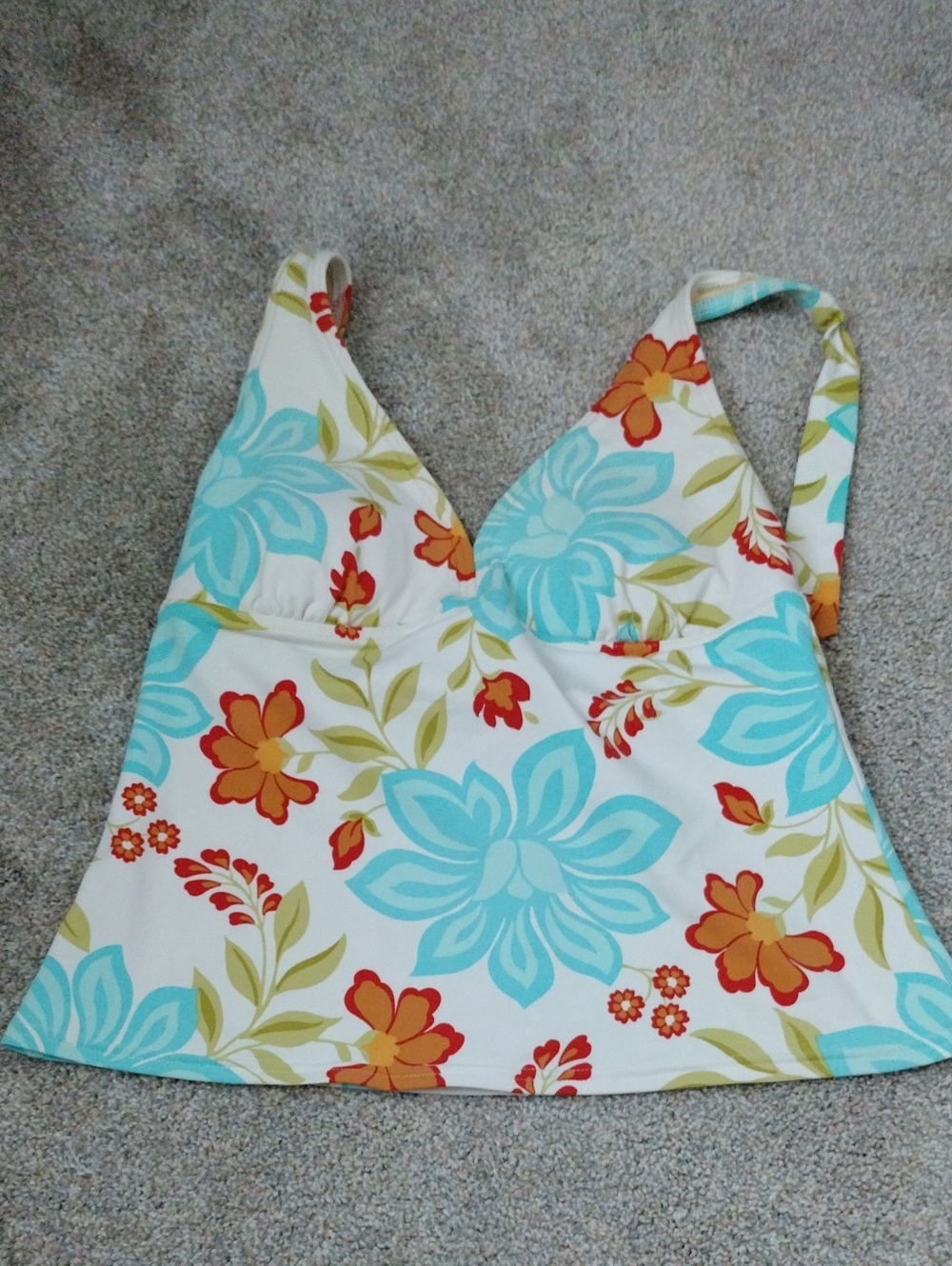 Lands' End Y2K Tankini Top